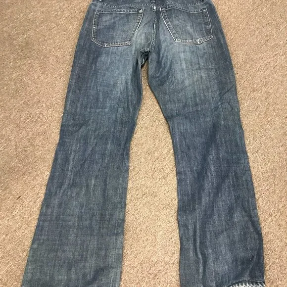 Earnest Sewn blue denim jeans Hemingway 34